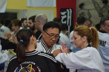 Εκμάθηση τεχνικών αυτοάμυνας από Κορεάτη Grand Master 9 Dan στο Hapkido